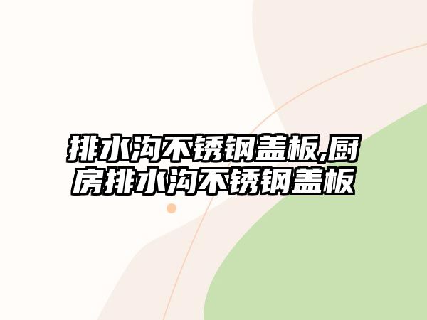 排水溝不銹鋼蓋板,廚房排水溝不銹鋼蓋板