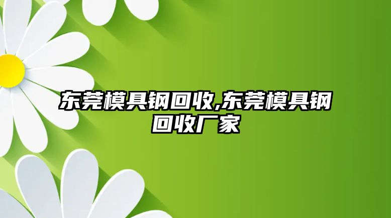 東莞模具鋼回收,東莞模具鋼回收廠家