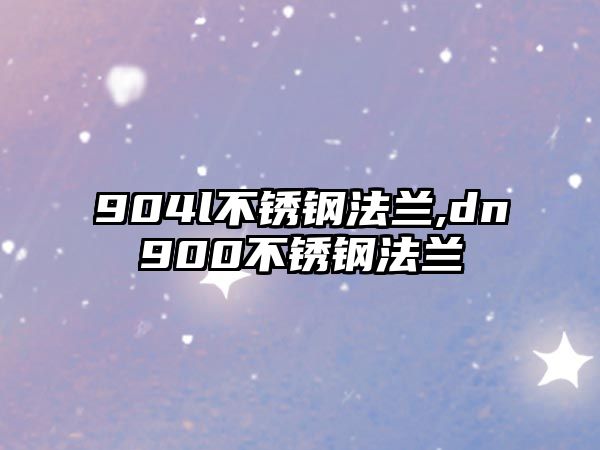 904l不銹鋼法蘭,dn900不銹鋼法蘭