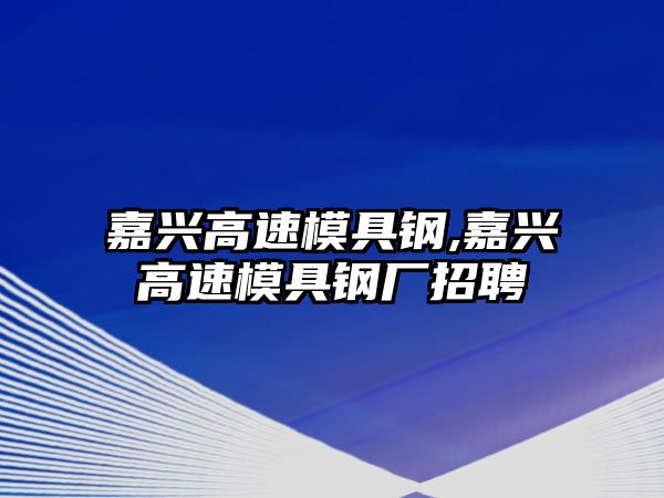 嘉興高速模具鋼,嘉興高速模具鋼廠招聘