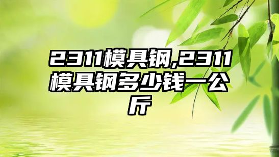 2311模具鋼,2311模具鋼多少錢一公斤