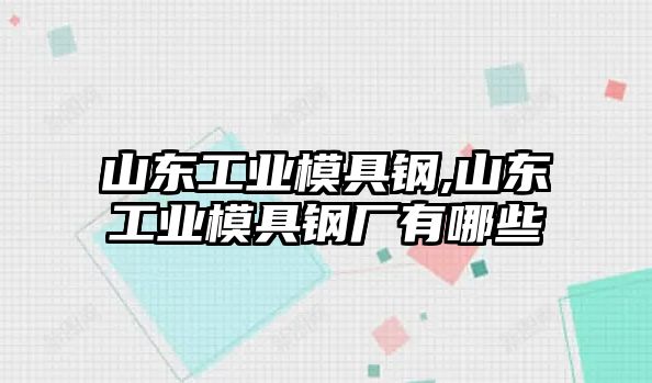 山東工業(yè)模具鋼,山東工業(yè)模具鋼廠有哪些