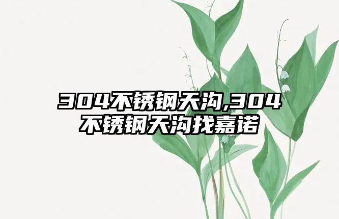 304不銹鋼天溝,304不銹鋼天溝找嘉諾