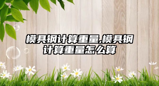 模具鋼計(jì)算重量,模具鋼計(jì)算重量怎么算