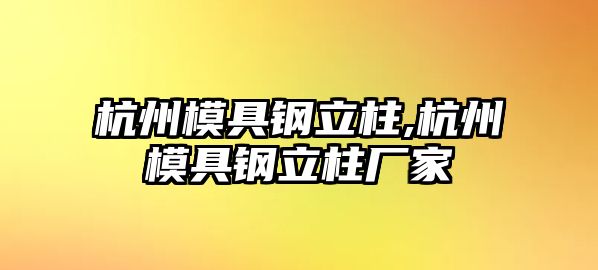 杭州模具鋼立柱,杭州模具鋼立柱廠家