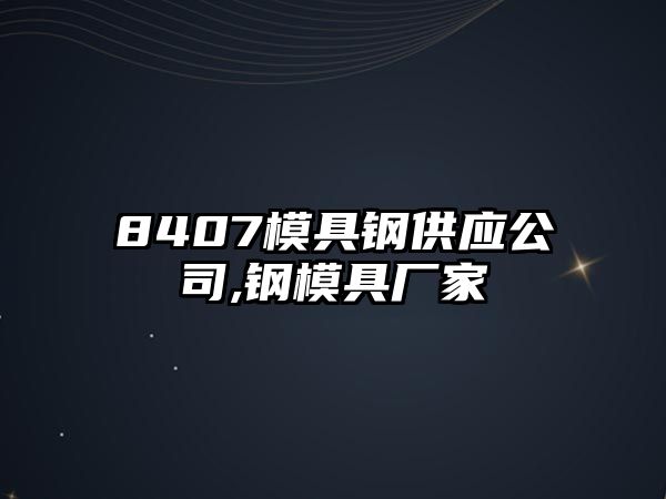 8407模具鋼供應(yīng)公司,鋼模具廠家