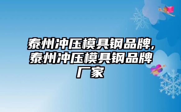 泰州沖壓模具鋼品牌,泰州沖壓模具鋼品牌廠家