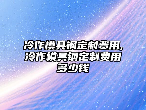 冷作模具鋼定制費(fèi)用,冷作模具鋼定制費(fèi)用多少錢