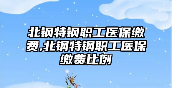 北鋼特鋼職工醫(yī)保繳費,北鋼特鋼職工醫(yī)保繳費比例